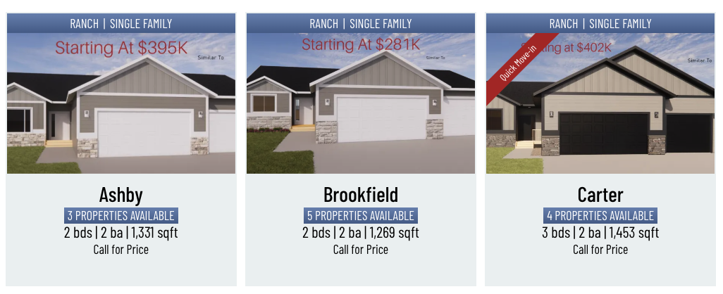 New Houses For Sale in Sioux falls, SD